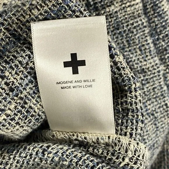 Imogene + Willie Women’s Lounge Pants Medium Drawstring Textured Woven